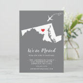 動きのお知らせ | 州メリーランド 招待状 (スタンド正面)