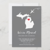 動きのお知らせ | 州モンタナ 招待状 (正面)