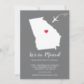 動きのお知らせ | 州 招待状 (正面)