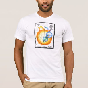 動きのアイザックニュートンボディ Tシャツ