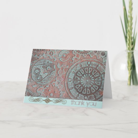 動きのサンキューカードのギア サンキューカード (正面)