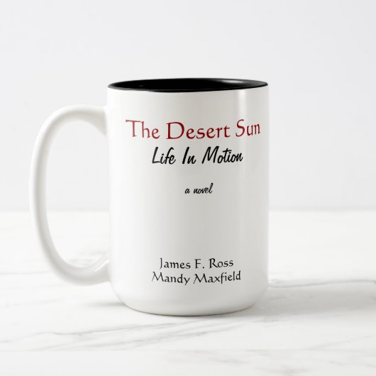 動きのマグの生命 ツートーンマグカップ (左)