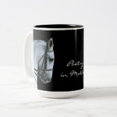 動きのマグの詩歌 ツートーンマグカップ (正面左)