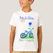 動きのワイシャツのオリビアの子供 Tシャツ (正面)