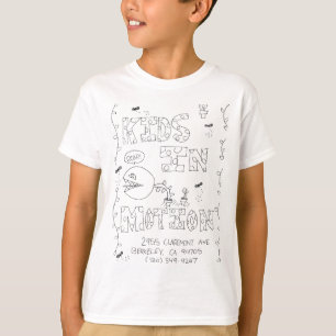 動きのワイシャツのSashaの子供 Tシャツ