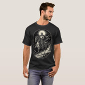 動きの中のマジェスティ・ベリスの Tシャツ (正面フル)