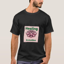 動きの中の癒しTシャツ
