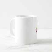 動きの家禽 コーヒーマグカップ (正面左)