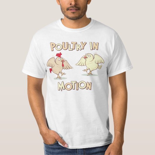 動きの家禽 Tシャツ (正面)