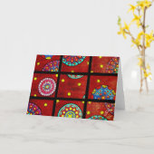 動きの曼荼羅 カード (黄色い花)