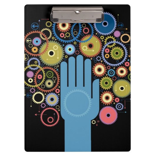 動きの概念 クリップボード (正面)