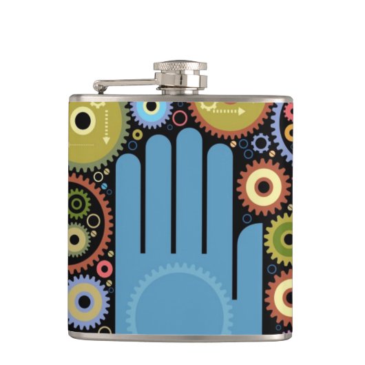 動きの概念 フラスク (正面)