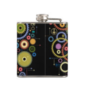 動きの概念 フラスク (裏面)