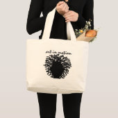 動きの芸術 ラージトートバッグ (正面(商品))