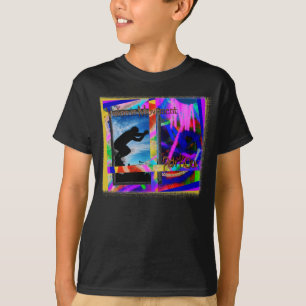 動きの視野: Parkour Tシャツ