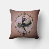 動きの調和スターライトのバレリーナ クッション (裏面)