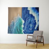 動きの静穏 タペストリー (インサイチュ(横))