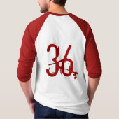 動きのMerton Tシャツ (裏面)