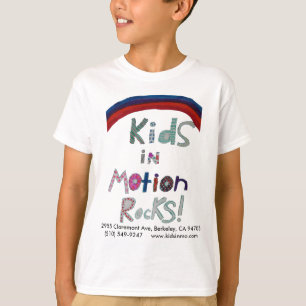 動きのTシャツのアナの子供 Tシャツ