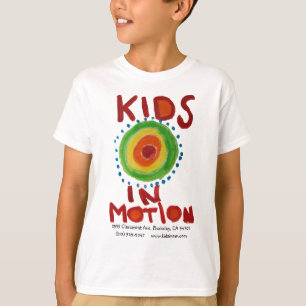動きのTシャツのNatalieの子供 Tシャツ