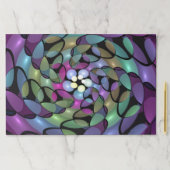 動きカラフル抽象芸術のフラクタル芸術を打つ ペーパーパッド (インサイチュ)