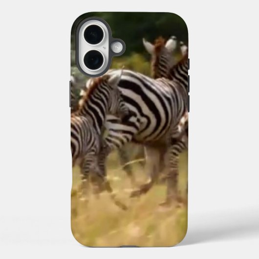 動き出すシマウマ: 千里の道のり Case-Mate iPhoneケース (裏面)