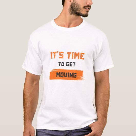 動き出す時が来た Tシャツ (正面)