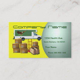 動き、強く引くこと 名刺