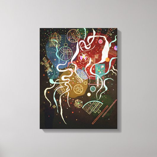 動き | Kandinsky | キャンバスプリント (正面)