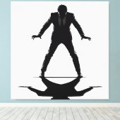 動くな！ キャンバスプリント (インサイチュ (ウッドフロア))