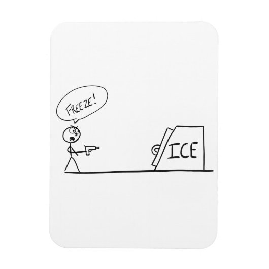 動くな！ マグネット (縦)