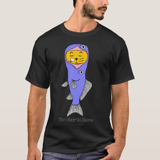 動くのが面倒なほど快適 Tシャツ (正面)