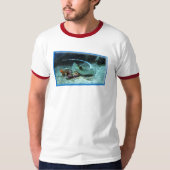 動くアカエイ - 写真デザイン | Tシャツ (正面)