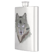 動くオオカミ フラスク (左)