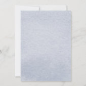 動くポメラニア犬犬自転車の青いドア新しい家   案内状 (裏面)