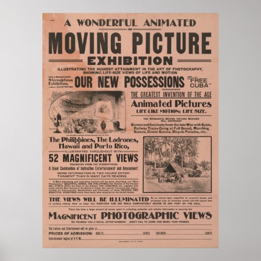 動く写真展ポスター ポスター (正面)