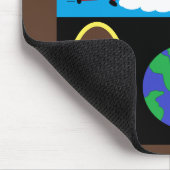 動く天国と地球 マウスパッド (コーナー)