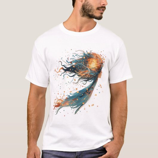 動く心 Tシャツ (正面)