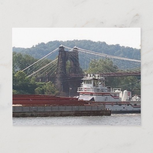 動く郵便はがきの郵便はがきウェストヴァージニアWV ポストカード (正面)