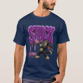 動けない 冗談 皮肉 Tシャツ (正面)