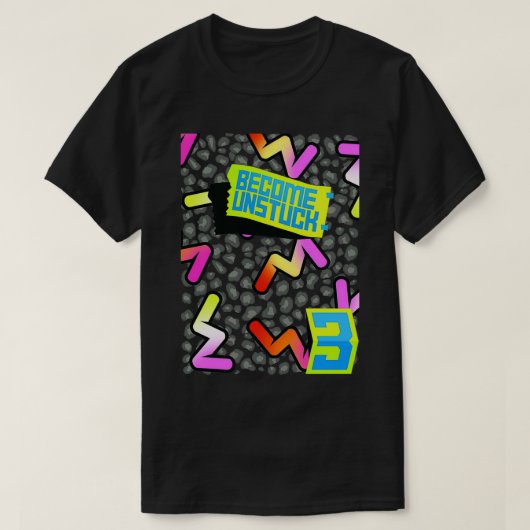動けなくなる Tシャツ (デザイン正面)