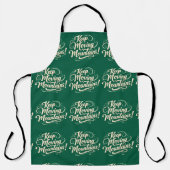 動け、山を動かせ モチベーション・デザイン エプロン (正面)