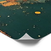 動じない壁画 ポスター (角)