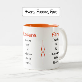 動イタリアン学の教え動 ツートーンマグカップ