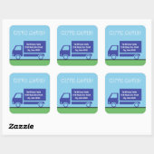 動カスタム動トラックの発表 スクエアシール (シート)