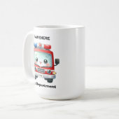 動カラフル作の準備ができて! コーヒーマグカップ (正面左)