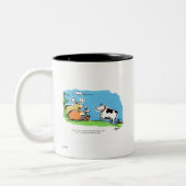 動クリック物 ツートーンマグカップ (左)