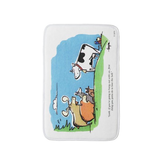 動クリック物 バスマット (正面縦)