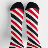 動ストライプ中の ソックス (上部)