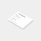 動スペインの詞接合練習(現在時制) ポストイット (アングル)